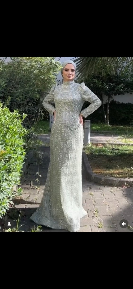 Parla Model Abiye Elbise - Görsel 4