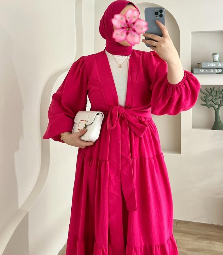 Pembe etek takım - Görsel 2