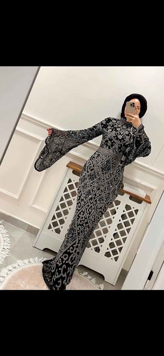 Sarmaşık Model Abiye Elbise - Görsel 3