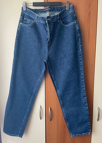 Kadın Mavi Normal Kesim Denim Jean