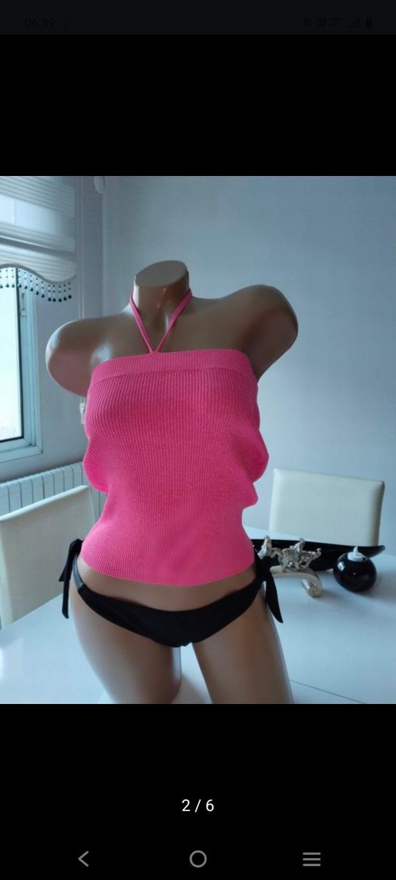 Bershka triko bluz - Görsel 3