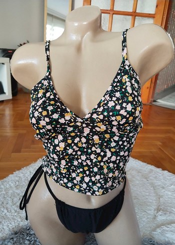 Çiçek Desenli büstiyer - Görsel 4