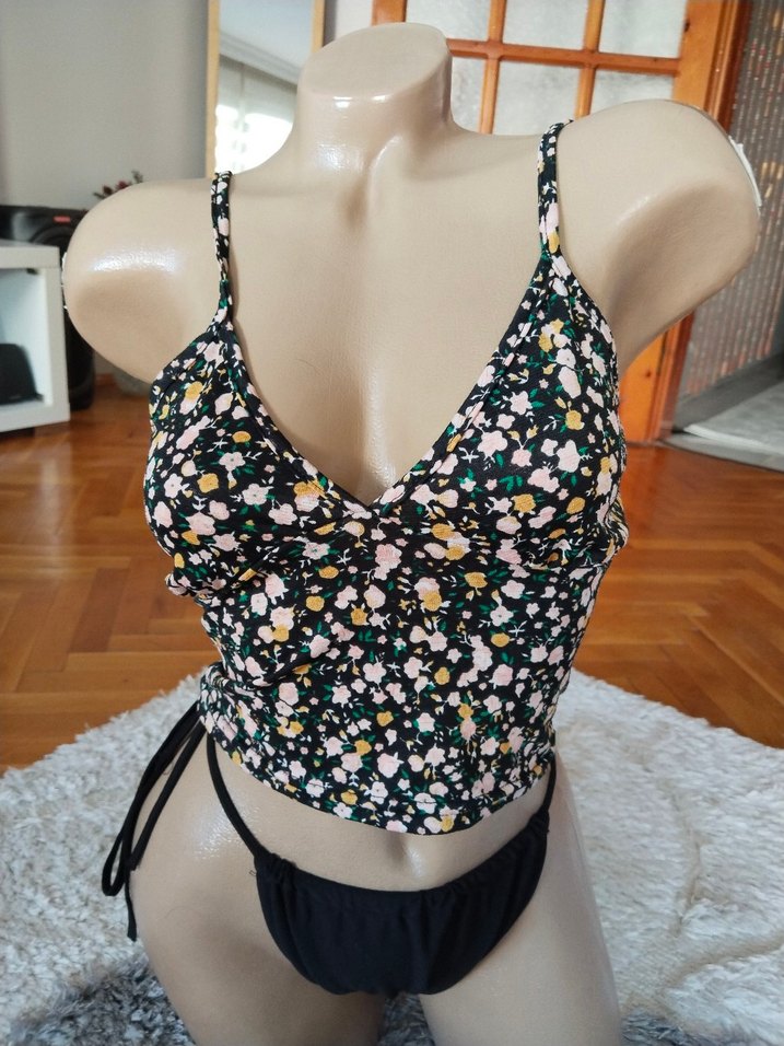 Çiçek Desenli büstiyer - Görsel 4