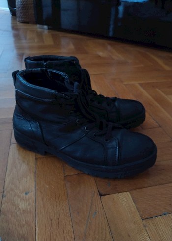 Lumberjack Siyah Bağcıklı Erkek deri Bot - Görsel 2