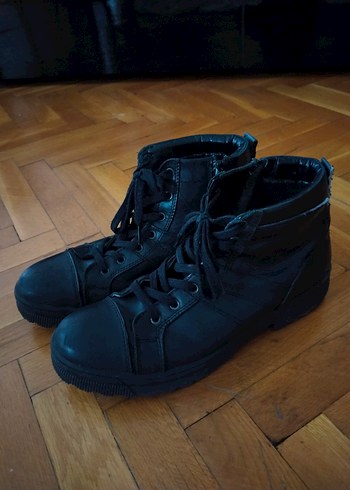 Lumberjack Siyah Bağcıklı Erkek deri Bot - Görsel 4