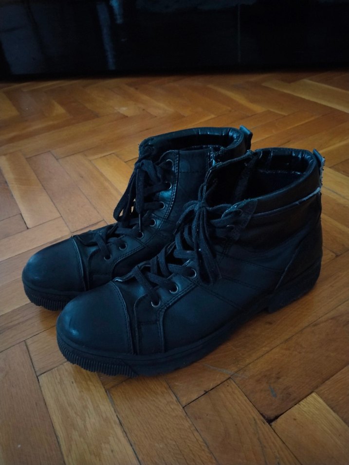 Lumberjack Siyah Bağcıklı Erkek deri Bot - Görsel 4