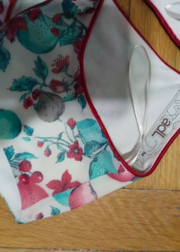 Pastel Renkli Bohem Desenli Midi Elbise - Görsel 7