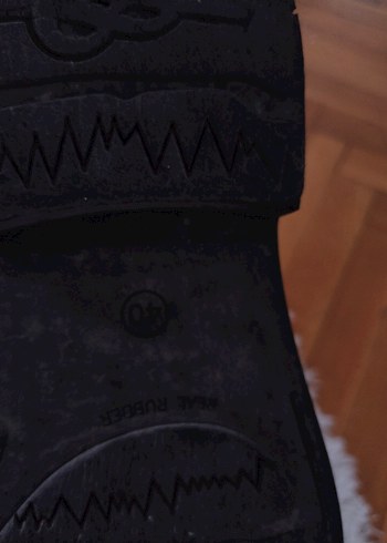 Real Rubber Kahverengi  Deri Erkek Bot - Görsel 8