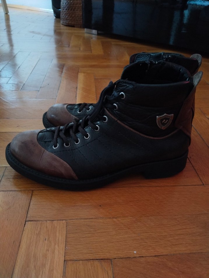 Real Rubber Kahverengi  Deri Erkek Bot - Görsel 4