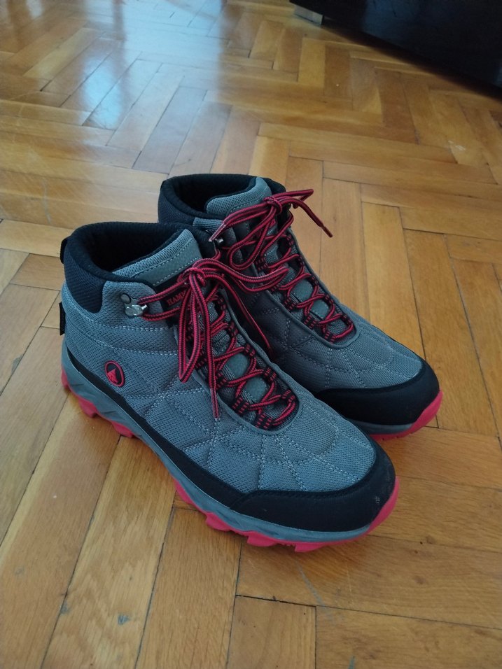 Hammer Jack Gri Kırmızı Su Geçirmez Outdoor Bot - Görsel 3