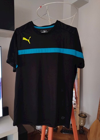 Siyah Erkek Kısa Kollu Puma Forma - Görsel 2