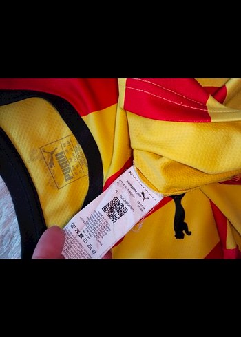 Puma galatasaraynforma  Spor T-shirt PELOKE Baskılı - Görsel 4