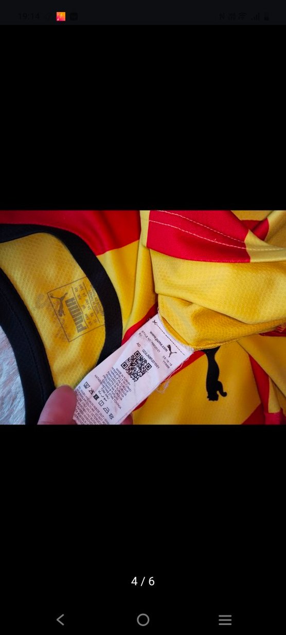 Puma galatasaraynforma  Spor T-shirt PELOKE Baskılı - Görsel 4