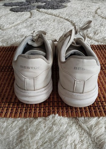 Bestof Beyaz erkek Spor ayakkabı - Görsel 4