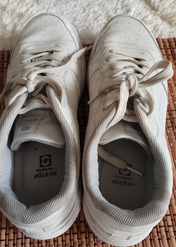 Bestof Beyaz erkek Spor ayakkabı - Görsel 5