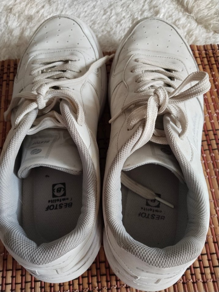 Bestof Beyaz erkek Spor ayakkabı - Görsel 5