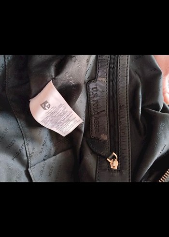 Siyah Deri Kadın Sırt Çantası - Görsel 7