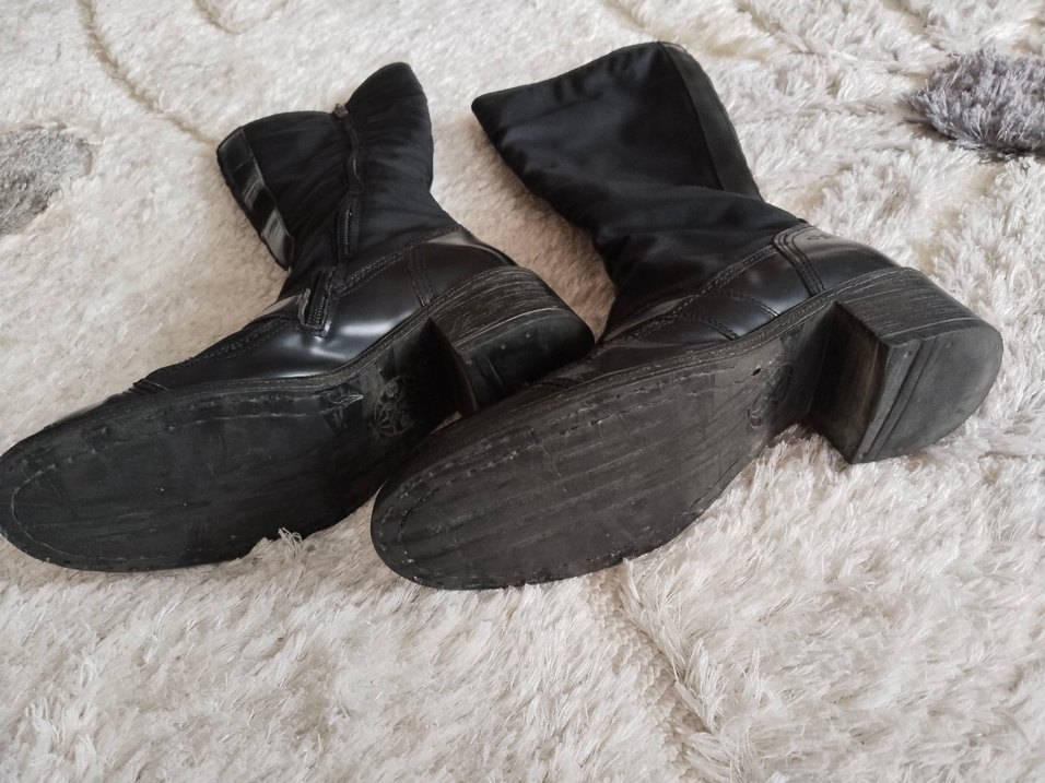 Oxs Siyah  Gotik Bot - Görsel 4