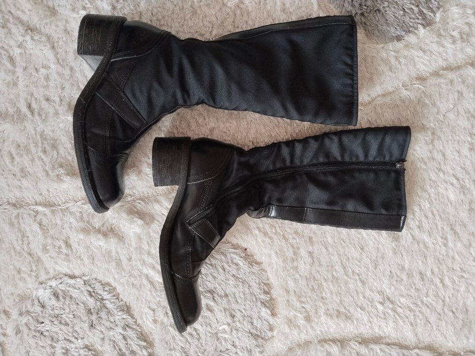 Oxs Siyah  Gotik Bot - Görsel 2