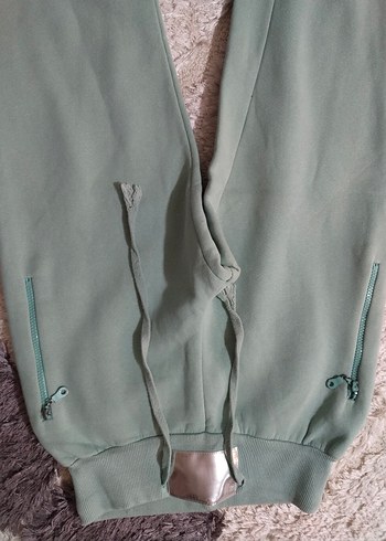 Kadın  Fermuarlı Rahat Sweatpant - Görsel 2