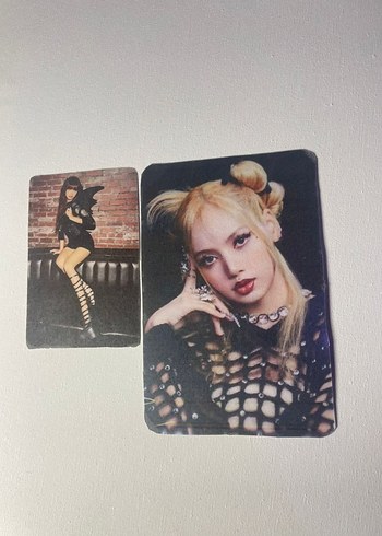 Lalisa 2 tane fotocard