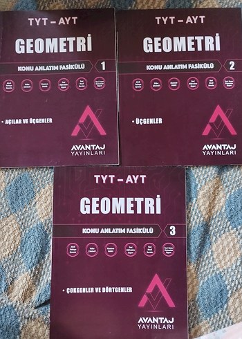 TYT-AYT Geometri Konu Anlatım Fasikülleri 3'lü Set