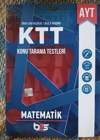 AYT Matematik Konu Tarama Testleri Kitabı