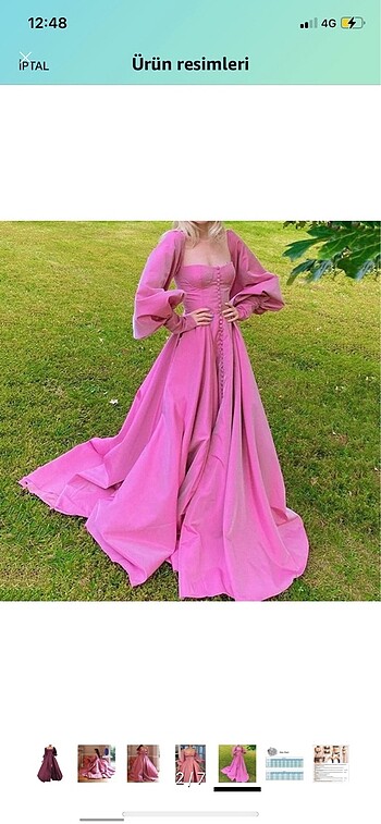 Zara PRENSES MODEL ABİYE