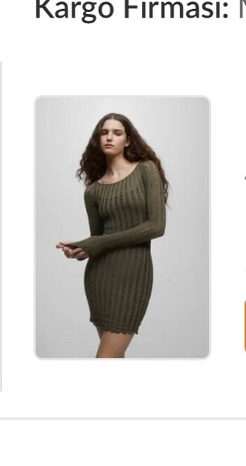 Pull and bear yeşil file mini elbise