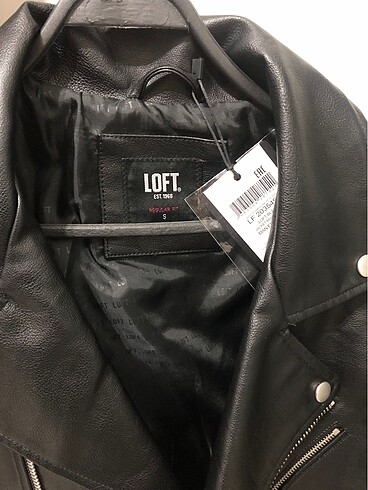 Loft Loft erkek regular fit mont pu