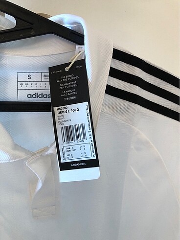 s Beden beyaz Renk Adidas Polo yaka tişört