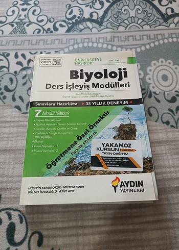 Biyoloji Ders İşleyiş Modülleri - Üniversiteye Hazırlık