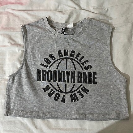 h&m crop kısa üst