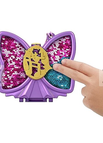 Polly pocket çanta olabilen oyun seti 