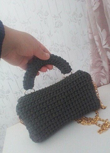 Beden haki Renk Kol çantası el isi