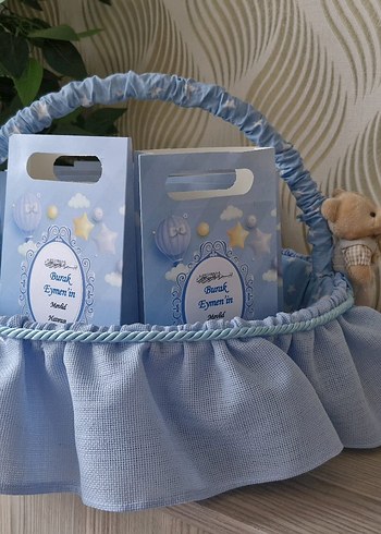 Hediyelik dağıtma sepeti
Mavi sepet - Görsel 2