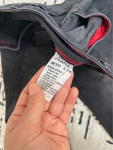 30 Beden siyah Renk Erkek siyah kot pantolon