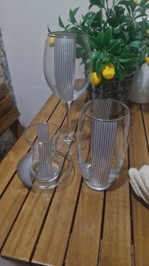 12 kisilik bardak seti - Görsel 2