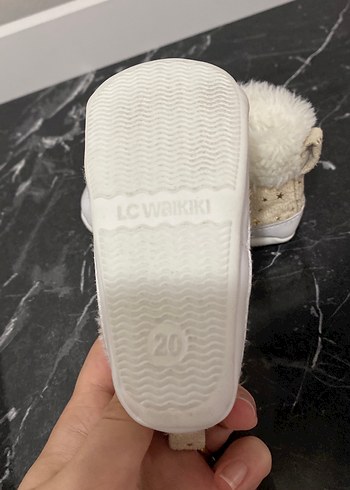 Kız Bebek Parlak Nakışlı Kürklü İlk Adım Ayakkabısı - Görsel 4