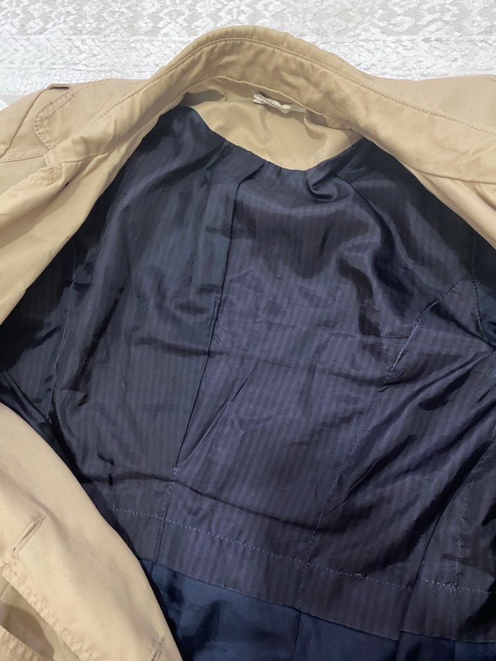 Stradivarius Bej Kadın Trençkot - Görsel 3