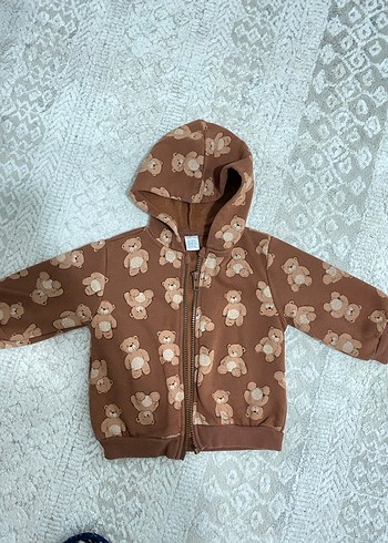 9-12 ay 2 adet hırka kız erkek - Görsel 5