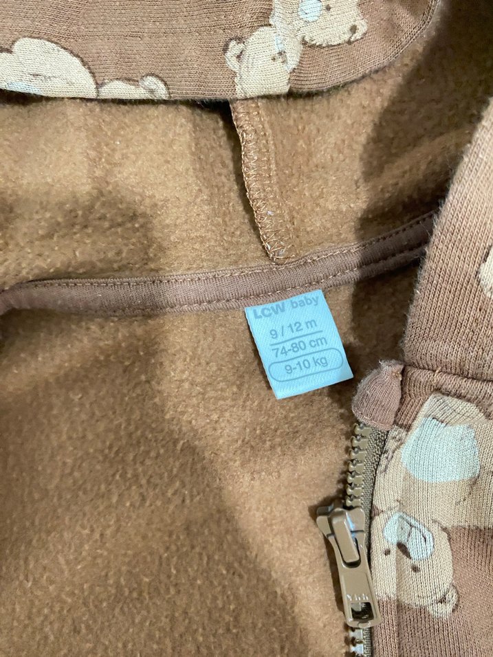 9-12 ay 2 adet hırka kız erkek - Görsel 4