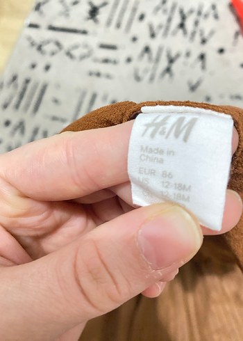 Kız Çocuk Kahverengi Süet yelek etek takım - Görsel 3