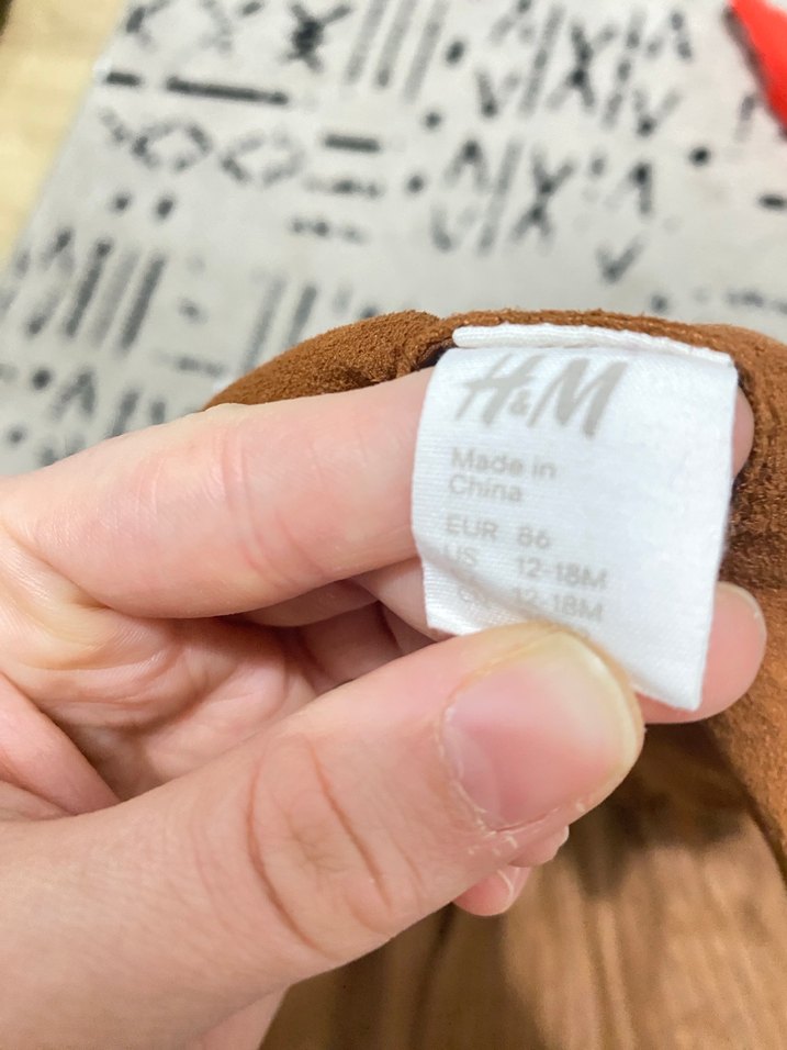 Kız Çocuk Kahverengi Süet yelek etek takım - Görsel 3