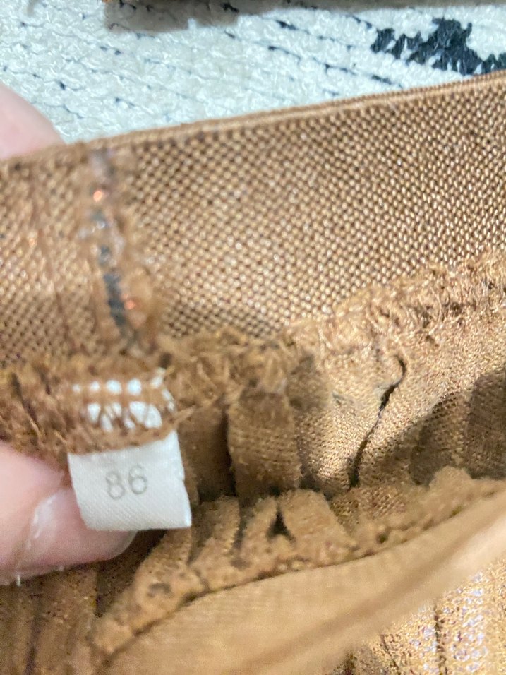 Kız Çocuk Kahverengi Süet yelek etek takım - Görsel 2