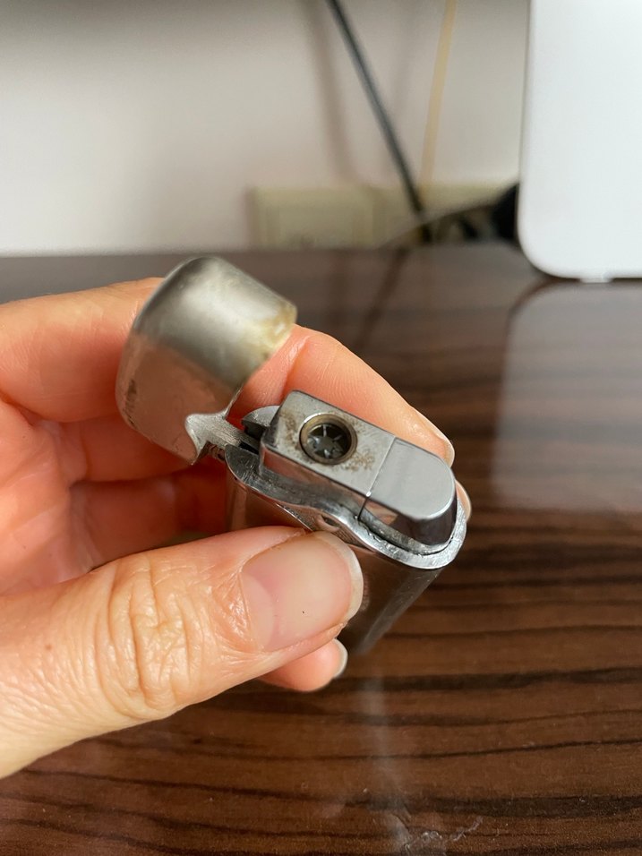 Gri Metal Çakmak - Görsel 3