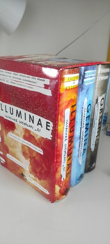 ILLUMINEA DOSYALARI 3 lü özel kutulu set (Ciltli)