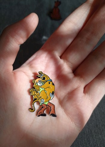 Beden Scooby-Doo Pin Broş Rozet Seti