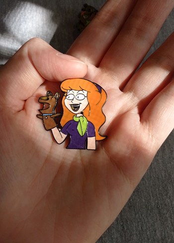 Diğer Scooby-Doo Pin Broş Rozet Seti