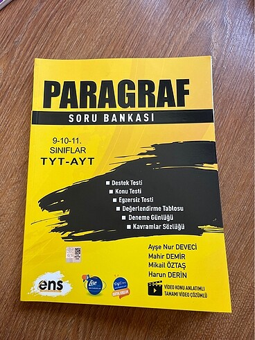 Ens tyt -Ayt paragraf soru bankası